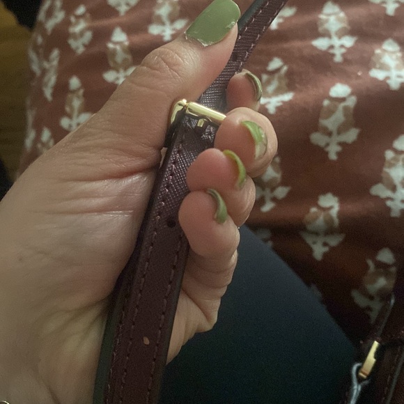 Micheal Kors Jet set Leather Crossbody Bag - Picture 12 of 14